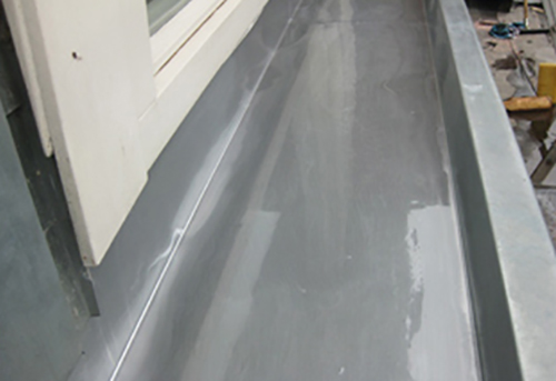 Dakgoot coating