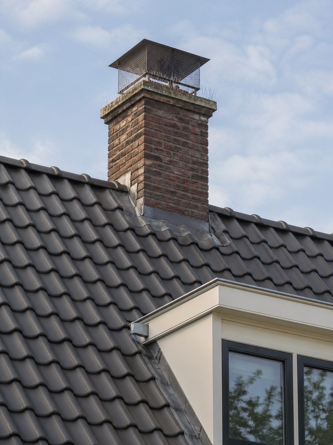 Vogelwering voor schoorstenen