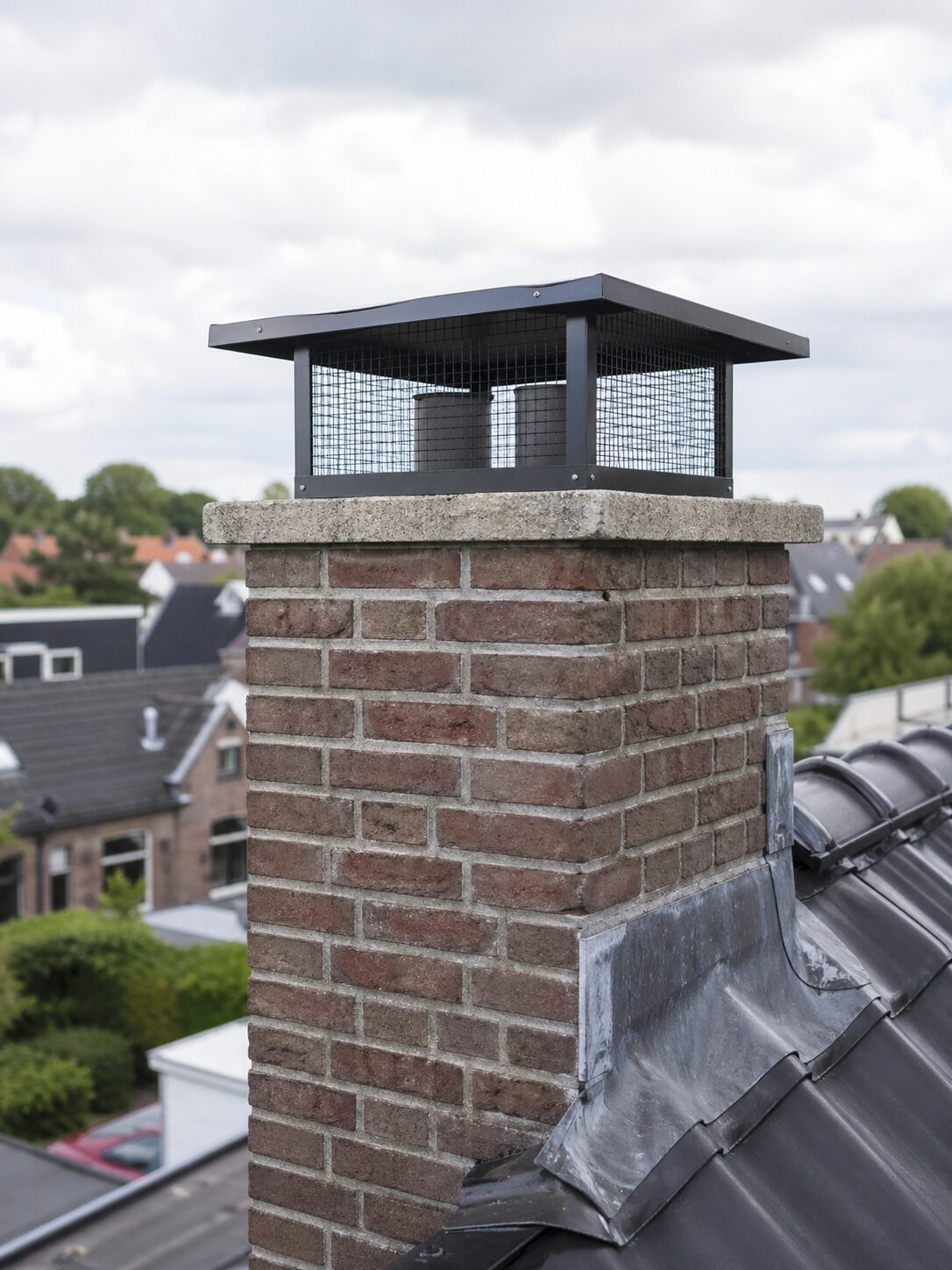 Vogelwering voor schoorstenen