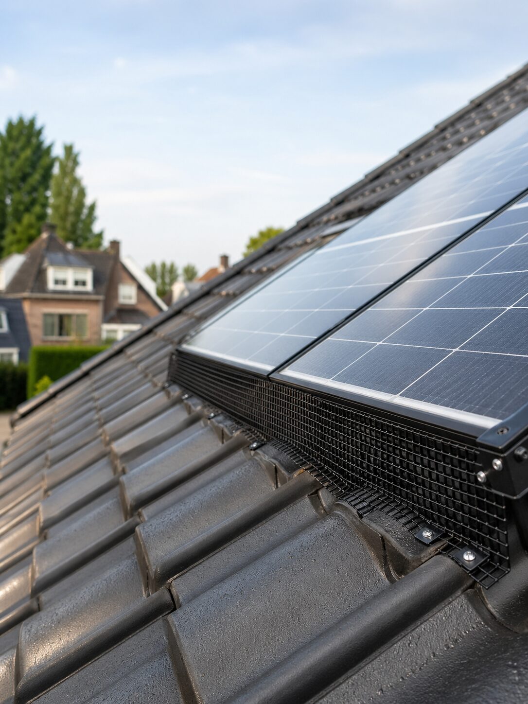 Vogelwering voor zonnepanelen